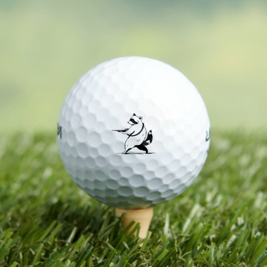 Grappige Wasbeorschutter Golfballen (Insitu Shirt)