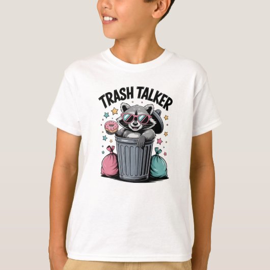 Grappige Wasbever met een grote mond T-shirt (Voorkant)