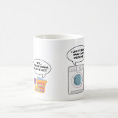 Grappige Wasserij Humor Wasmachine Dirty Joke Koffiemok (Center)