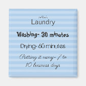 Grappige Wasserij Quote Koelkastmagneet Magneet (Voorkant)