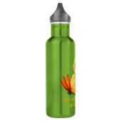 Grappige Waterfles met Gelukkige Eend - Aangepaste (Links)