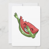 grappige watermeloen kaart (Voorkant)