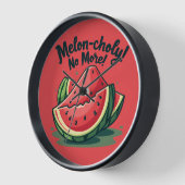 Grappige Watermeloen Pun "Melon-choly No More" (Hoek)