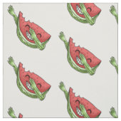 grappige watermeloen stof (Swatch)