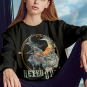 Grappige Waterverf griezelige heksen bezem Hallowe Trui