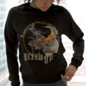 Grappige Waterverf griezelige heksen bezem Hallowe Trui