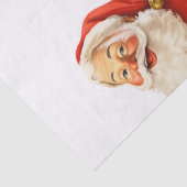 Grappige “We Saw That” Kerstman en Jezus Design Tissuepapier (Detail)
