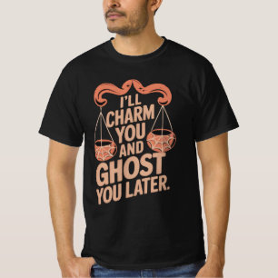 Grappige Weegschaal Halloween Quote T-shirt