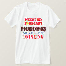 Grappige "Weekend Forecast" Mudding en Drink