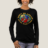 Grappige weerwolf, Halloween-thema afbeelding Tri-Blend Shirt (Voorkant)