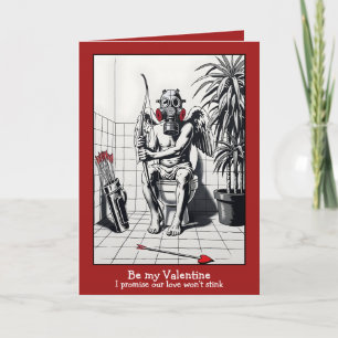 Grappige “Wees mijn Valentijn” kaart – sjabloon st