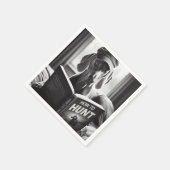 Grappige Weimaraner die een boek leest over hoe te Servet (Hoek)