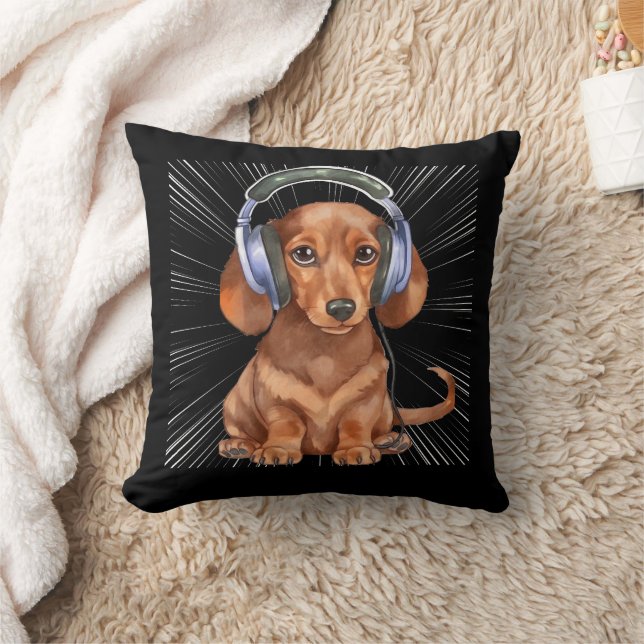 Grappige Weiner Hond Dachshund hond Kussen (Deken)