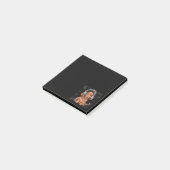 Grappige Weiner Hond Dachshund hond Post-it® Notes (Schuin)