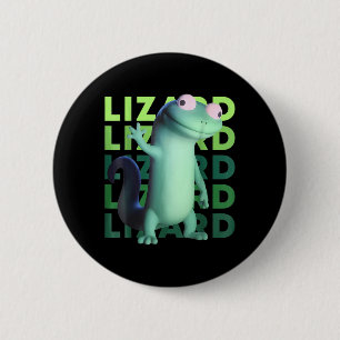 Grappige Weirdcore Dier Vrouwen Mannen Hagedis Liz Ronde Button 5,7 Cm