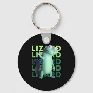 Grappige Weirdcore Dier Vrouwen Mannen Hagedis Liz Sleutelhanger