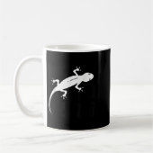 Grappige Weirdcore Lizard Lizard Meme Animal W Koffiemok (Links)