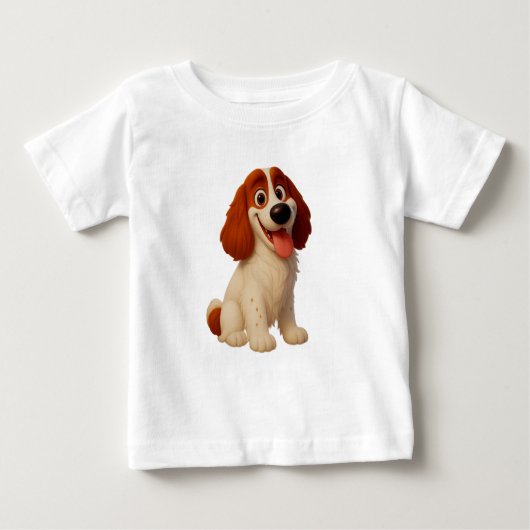Grappige Welsh Springer Spaniel T Shirt (Voorkant)