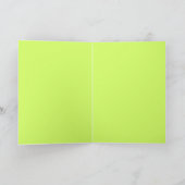 Grappige Wenskaart van de Dinosaurus van DinoSewer Kaart (Binnen)