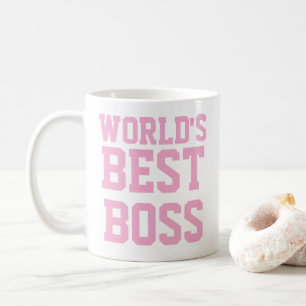 Grappige wereld beste baas koffiemok