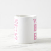 Grappige wereld beste baas koffiemok (Center)