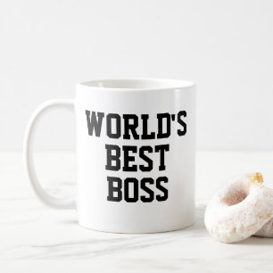 Grappige wereld beste baas koffiemok
