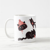 Grappige wereld van katten koffiemok (Links)