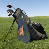 Grappige Werelden Beste Hond Papa Golf Golfer Aanp Golfhanddoek (Groen)