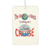 Grappige werelden een puinhoop gaan cruisen luchtverfrisser (Voorkant)