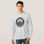 grappige wereldreiziger die ik niet overal ben gew t-shirt (Voorkant volledig)