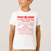 grappige werelds beste oom t-shirt (Voorkant)