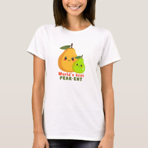 Grappige Werelds Beste Peermoeder T-shirt