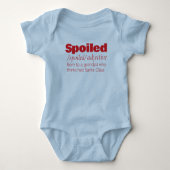 Grappige wereld's grootste spoiler opa romper (Voorkant)