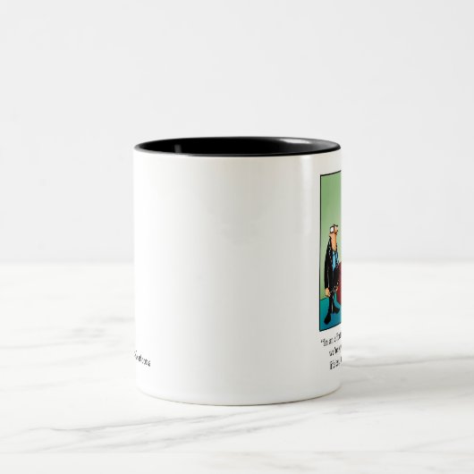 Grappige Werkplek Boss Humor Mok (Center)