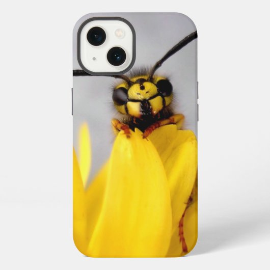 Grappige Wesp iPhone Hoesje (Achterkant)