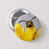 Grappige Wesp Ronde Button 5,7 Cm (Voorkant /achterkant)