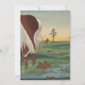 Grappige Westerne Horse Ranch Lodge bruiloft Kaart (Achterkant)