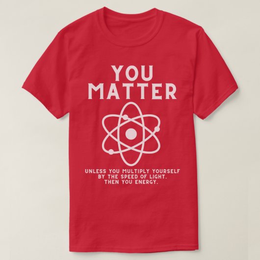 Grappige Wetenschap 2 T-shirt (Design voorkant)