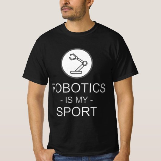 Grappige Wetenschap Coder Coderen Robotica Is Mijn T-shirt (Voorkant)
