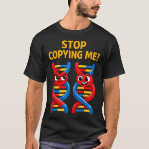 Grappige wetenschap grap biologie DNA grap leraar T-shirt