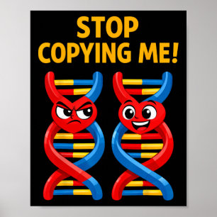 Grappige Wetenschap Grappen Biologie Dna Grap Doce Poster