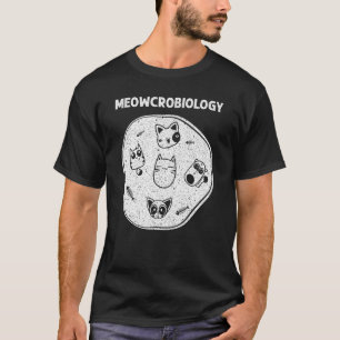 Grappige Wetenschap Kat Ontwerpen Voor Mannen Vrou T-shirt