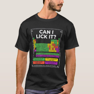 Grappige wetenschap periodiek systeem leraar Mag i T-shirt