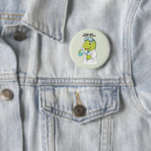 Grappige wetenschapsdinosauriër scheikundige "Dino Ronde Button 5,7 Cm (In situ)