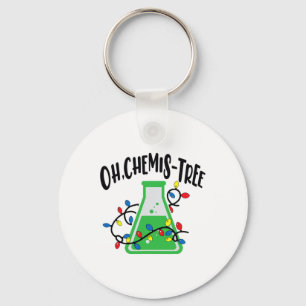 Grappige wetenschapsleraar Oh Chemie Chris Sleutelhanger