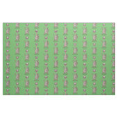 Grappige wezel cartoonillustratie stof (Fat Quarter)