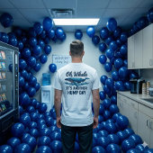 Grappige Whale Pun "Oh Whale" Hump Day Design T-shirt