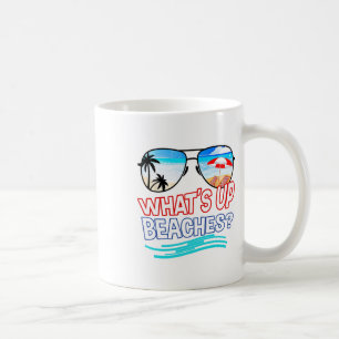 Grappige Whats Up stranden Familie Vakantie Matchi Koffiemok