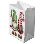 Grappige Whimsical Kabouters | Cadeaubag Medium Cadeauzakje (Voorkant Gekanteld)