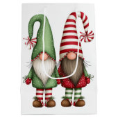 Grappige Whimsical Kabouters | Cadeaubag Medium Cadeauzakje (Achterkant)